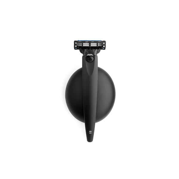 R1 Razor Matte Black and Stand - Gillette Mach3 Razor