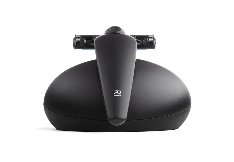 Black R1 Razor & Stand | Mach3 Matte Black Shaving Set For Men | Bolin Webb
