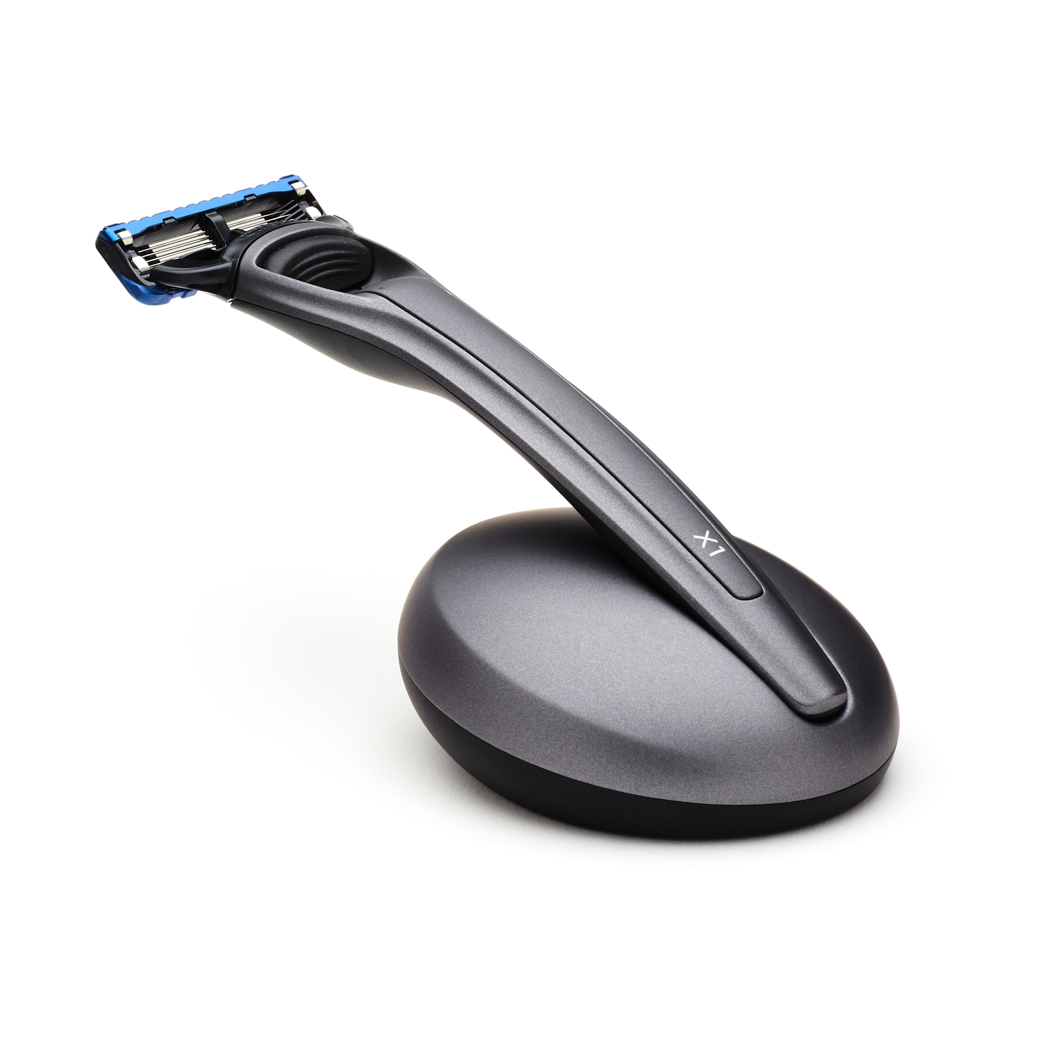 X1 Razor Matte Graphite & Razor Stand | Premium Shaving Set