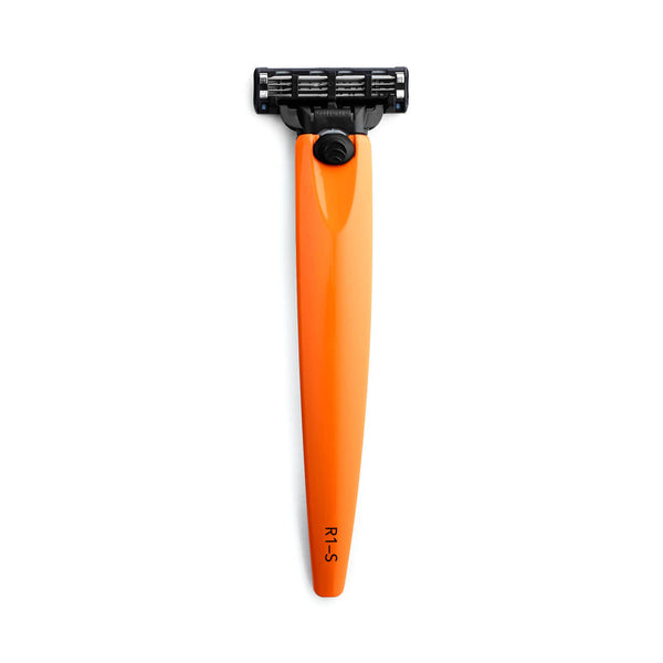 Orange R1 Signal Razor | Mach3 Orange Luxury Razor For Shaving