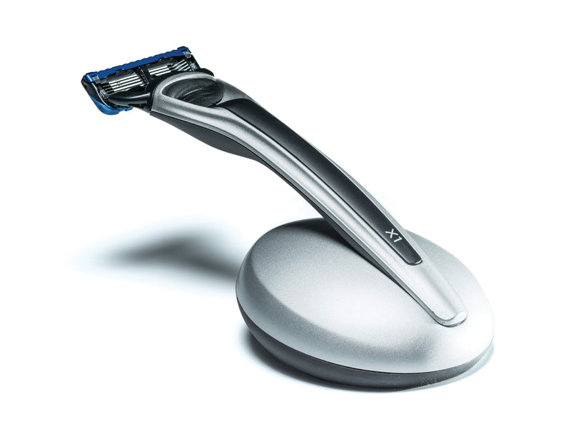 X1 Argent Razor and Stand - Gillette Fusion 5