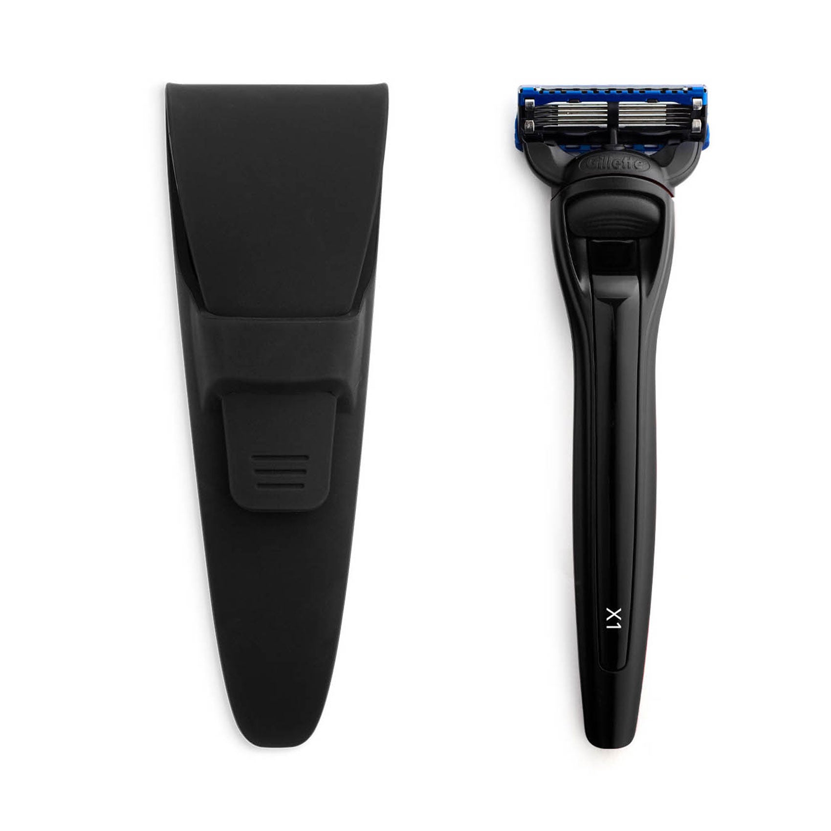 Xclusives Razor Black X1 Cooper Razor & Travel Case | Black Shaving Kit For Men