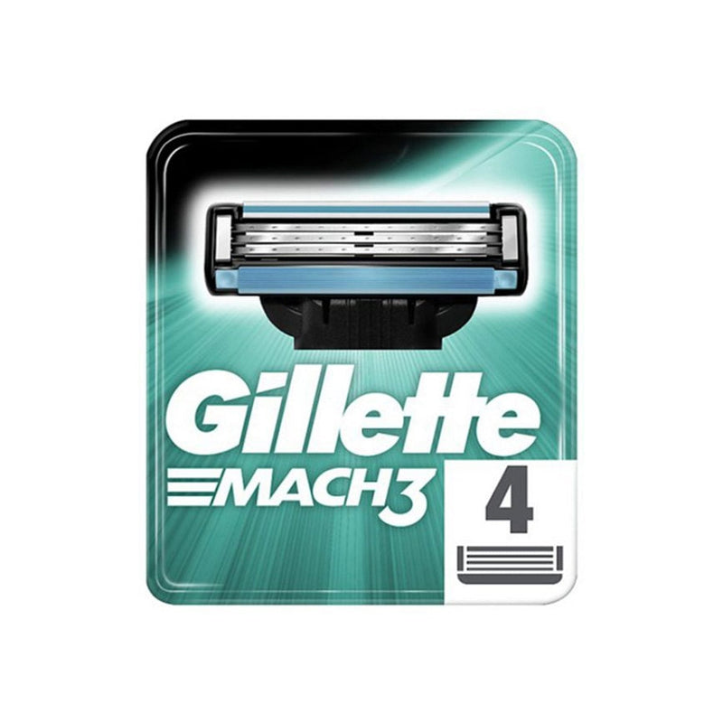 Gillette Mach 3 Blades 4 Pack
